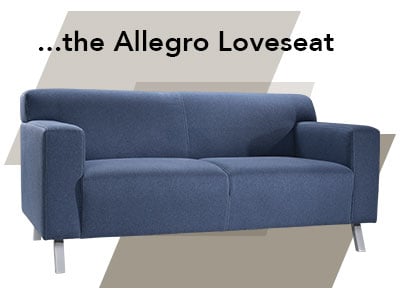 royal blue loveseat