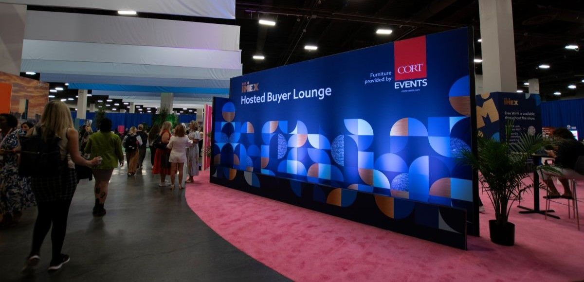 One Space, Many Experiences: CORT Events’ Hosted Buyer Lounge at IMEX America 2025