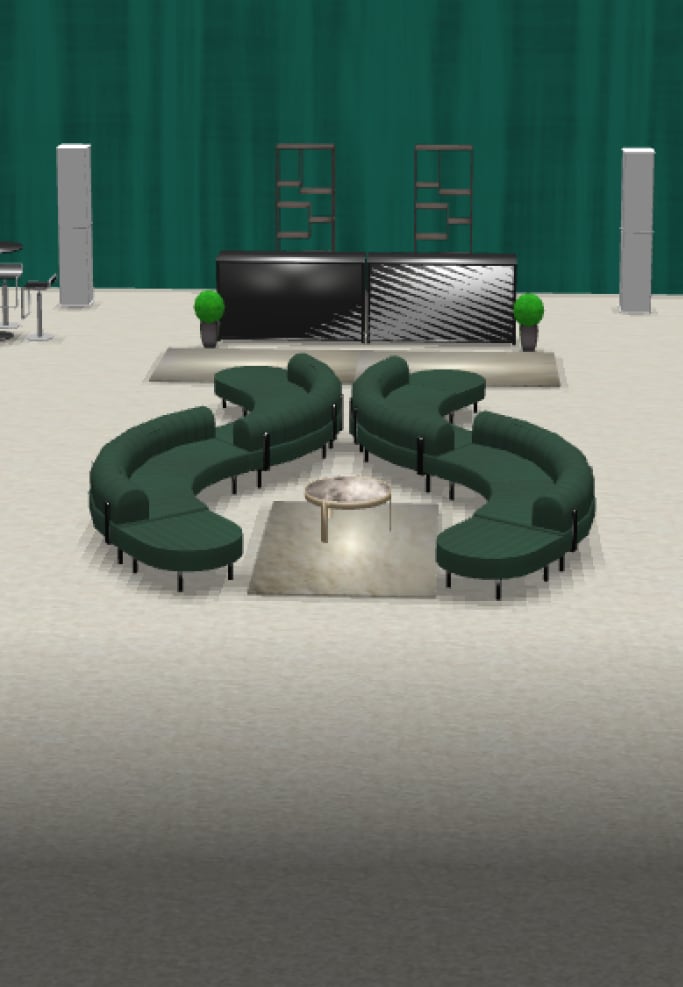 3d rendering of event