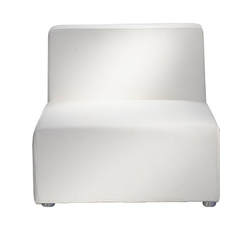 white outdoor chair