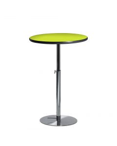 30" Round Bar Table w/ Hydraulic Base