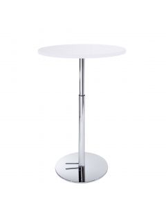 30" Round Bar Table w/ Hydraulic Base