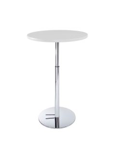 Round Bar Table w/ Hydraulic Base