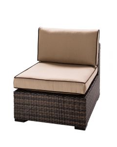 Boca Armless Chair, Tan