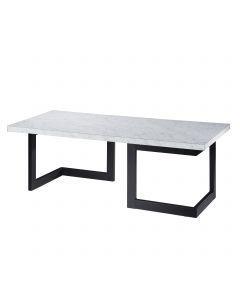 Geo Cocktail Table w/ Black Base