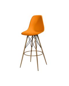 Chelsea Barstool w/ Oak Tower Base