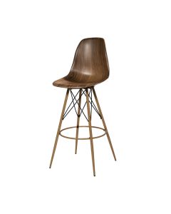 Chelsea Barstool w/ Oak Tower Base