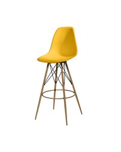 Chelsea Barstool w/ Oak Tower Base