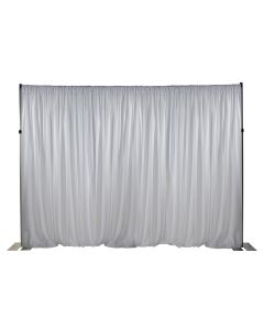 Celtic White Poly Drape