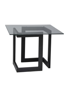 Geo End Table w/ Black Base