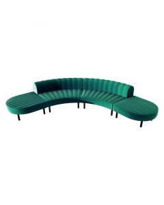 Endless Low Back Comma Sectional