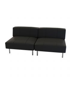 Endless Square Low Back Loveseat