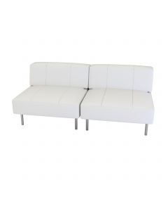 Endless Square Low Back Loveseat