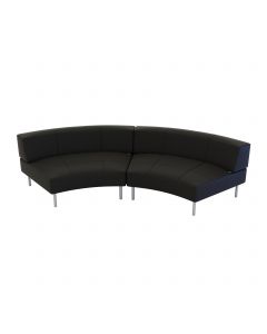 Endless Large Curve Low Back Loveseat