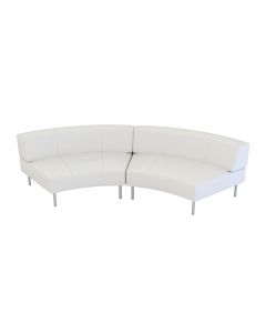 Endless Large Curve Low Back Loveseat