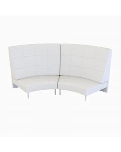 Endless Large Curve High Back Loveseat