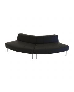 Endless Small Curve Low Back Loveseat