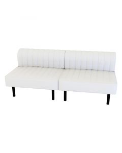 Endless Square Low Back Loveseat