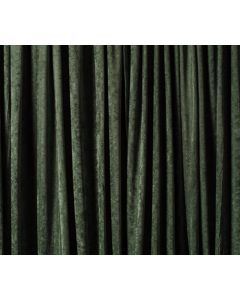 close up of green drape
