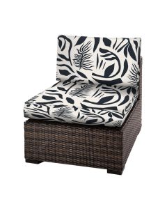 custom graphic design on boca armless chair