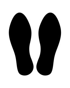 Footsteps Decal Set