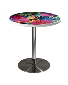 30" Round Top Logo