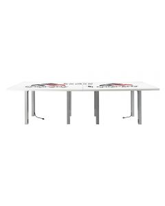10' Powered Conference Table Whiteboard