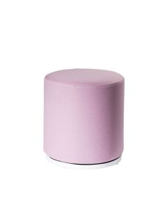 rose colored marche swivel ottoman