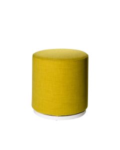 yellow marche swivel ottoman