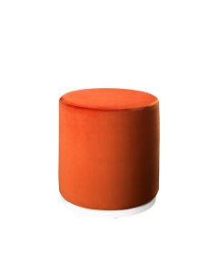 orange marche swivel ottoman