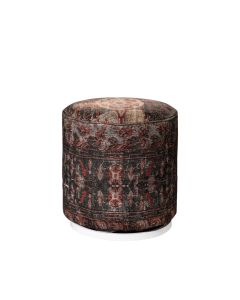 Tribal patterned marche boho ottoman