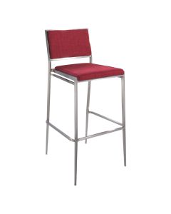 Marina Barstool, Red Fabric