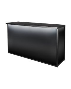 Maxim Dry Bar, LED Lighted, Black Gloss