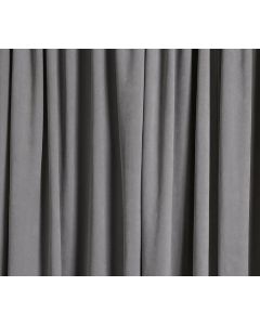 closeup of gray drape