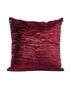 Shimmer Pillow, Ruby Red
