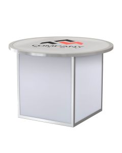 Posh Round Table Top Logo