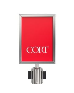 Stanchion Sign Holder