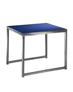 Sydney End Table, Blue Top