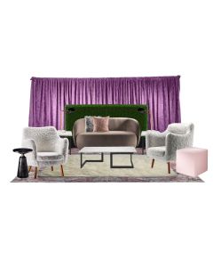 Monroe Lounge, Whimsical Charm