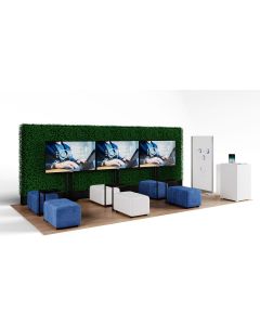 10x20 Theater Seating, Focused Engagement