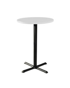Round Bar Table w/ Standard Black Base