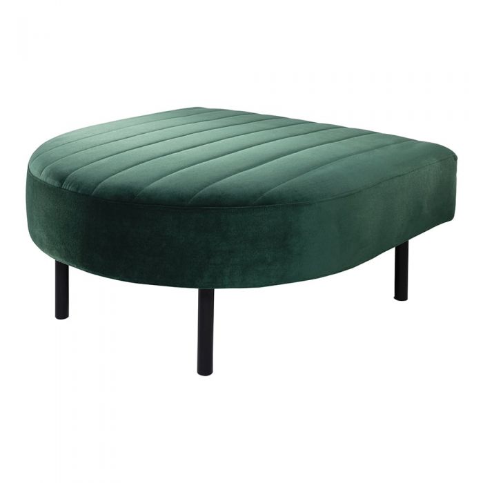 Half circle clearance footstool