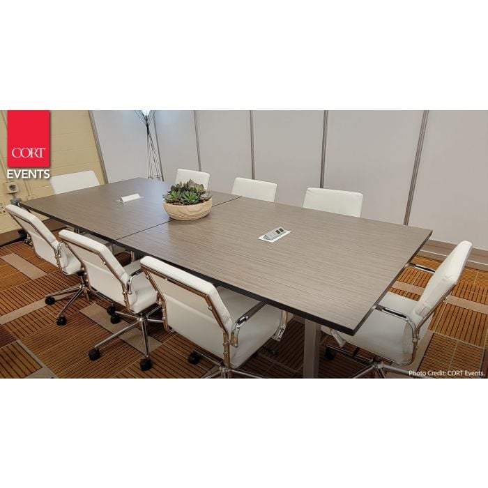 Rent the Ace Mid Back Chair, White | CORT Events