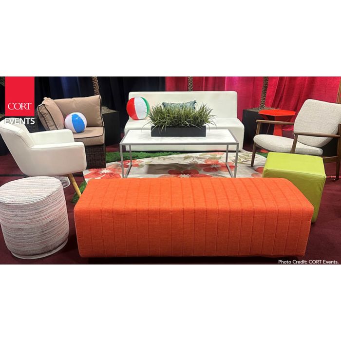 Rent the Adelaide Cocktail Table, White | CORT Events
