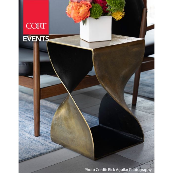 Rent the Twist Side Table | CORT Events