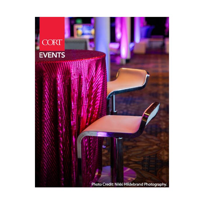 Rent the Zoey Barstool, White | CORT Events