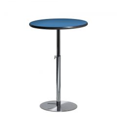 30" Round Bar Table w/ Hydraulic Base