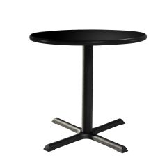 Round Cafe Table w/ Standard Black Base