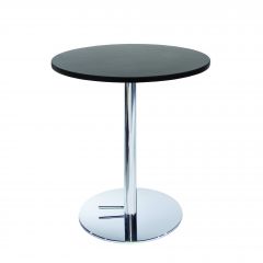 30" Round Café Table w/ Chrome Hydraulic Base