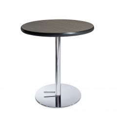 30" Round Madison Café Table w/ Chrome Hydraulic Base